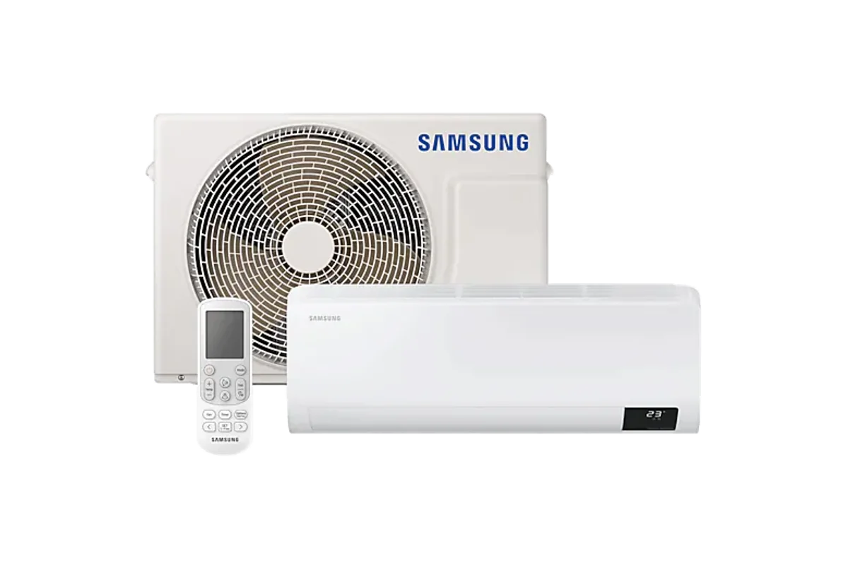 Ar-condicionado Split Samsung Digital Inverter Ultra 9.000 BTUs Frio AR09BVHZCWKNAZ Branco (220V) AR09CVHZAWKNAZ